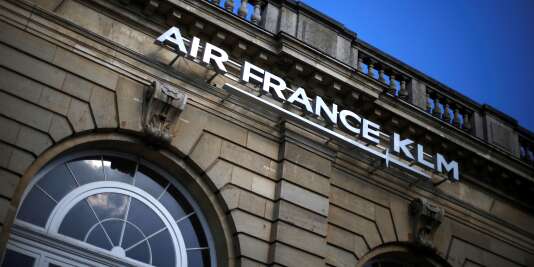 Le siège de la compagnie Air France-KLM à Paris, le 30 août.
