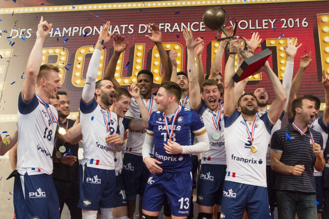 En 2016, le Paris volley était sacré champion de France.