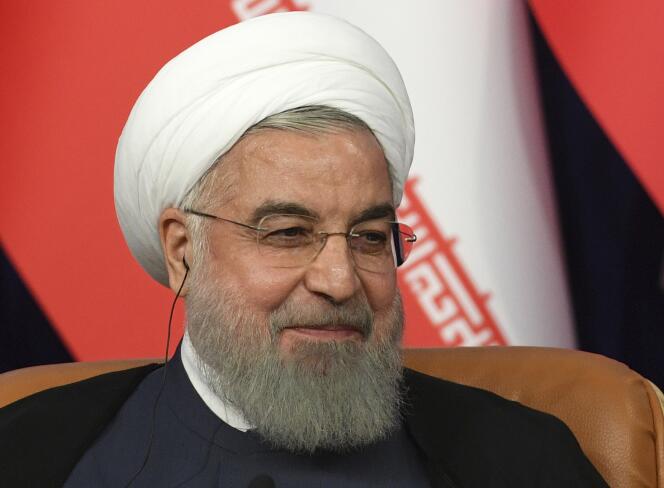 Le président iranien, Hassan Rohani, à Téhéran, le 7 septembre 2018.