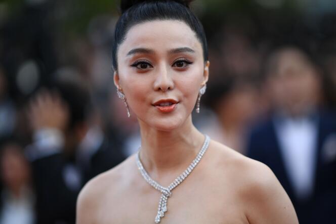 L’actrice, chanteuse et productrice Fan Bingbing au Festival de Cannes, le 8 mai.