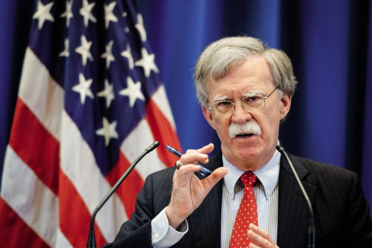 Les déclarations de John Bolton, conseiller à la sécurité national, sur la CPI le 10 septembre.