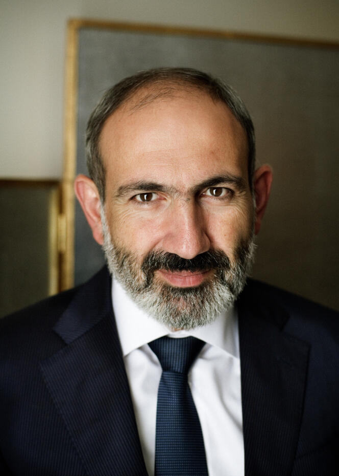 Le premier ministre arménien, Nikol Pachinian, le 14 septembre à Paris.