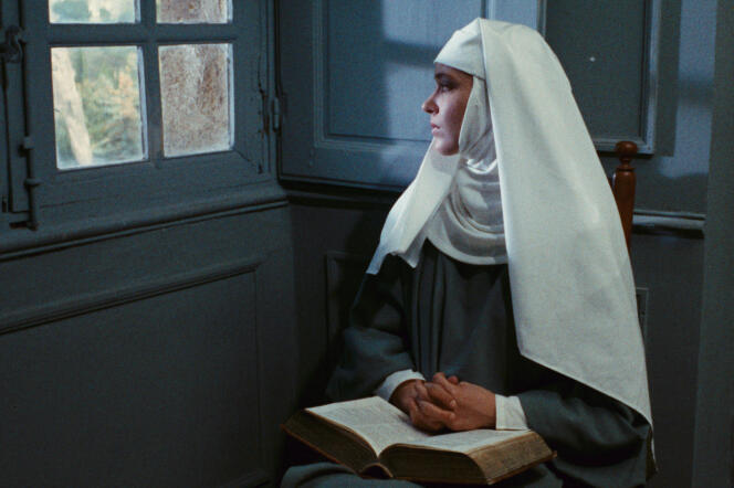 Anna Karina, l’interprète idéale pour le rôle de Suzanne Simonin, envoyée de force au couvent, dans « La Religieuse » (1966), de Jacques Rivette.