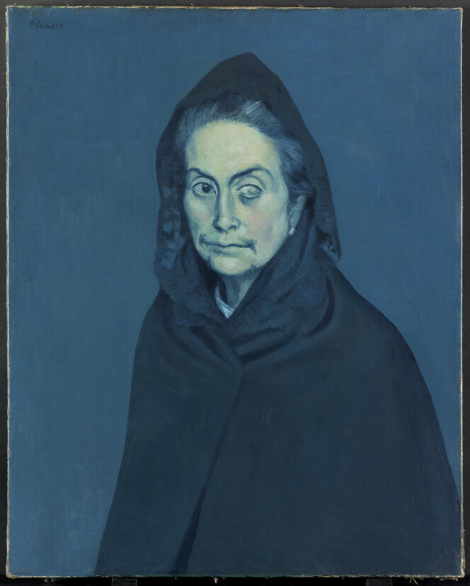 « La Célestine » (1904), de Picasso, huile sur toile, Musée national Picasso-Paris.