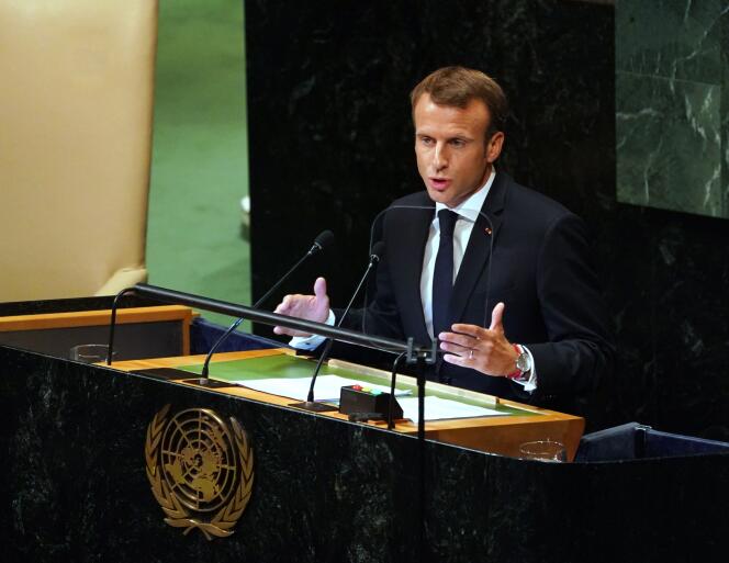 Il ne faut pas « exacerber les tensions régionales », a lancé Emmanuel Macron en estimant aussi que l’unilatéralisme conduisait « directement au repli et aux conflits ».