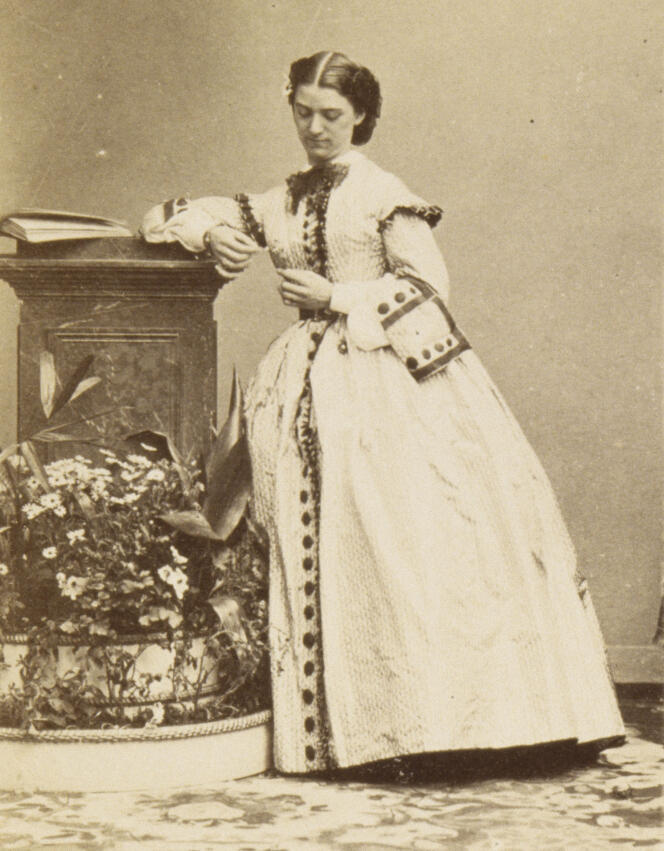 Constance Quéniaux par André-Adolphe-Eugène Disderi (1819-1889).