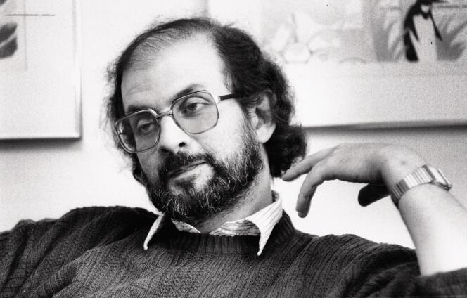 Salman Rushdie à Toronto en octobre 1988.