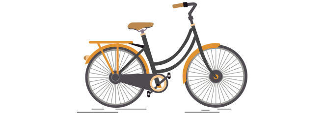 Un vélocipède à propulsion exclusivement musculaire.