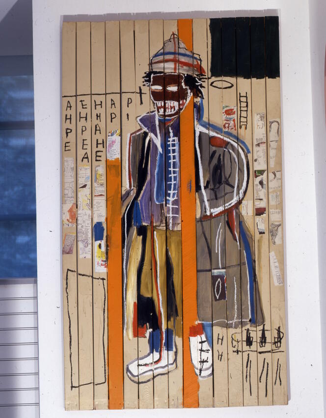 « Anthony Clarke » (1985), de Jean-Michel  Basquiat.
