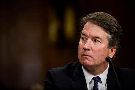 Brett Kavanaugh lors de son audition devant la commission judiciaire du Sénat américain, le 27 septembre 2018, à Washington.