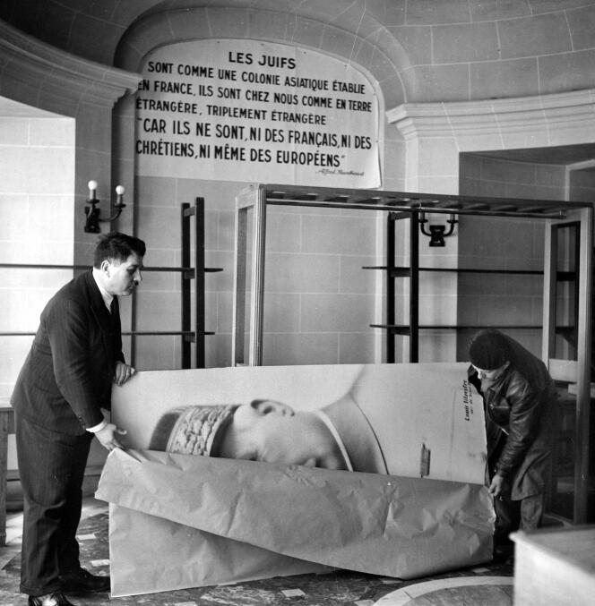 Ouverture de l’Institut d’études des questions juives, à Paris, mai 1941.