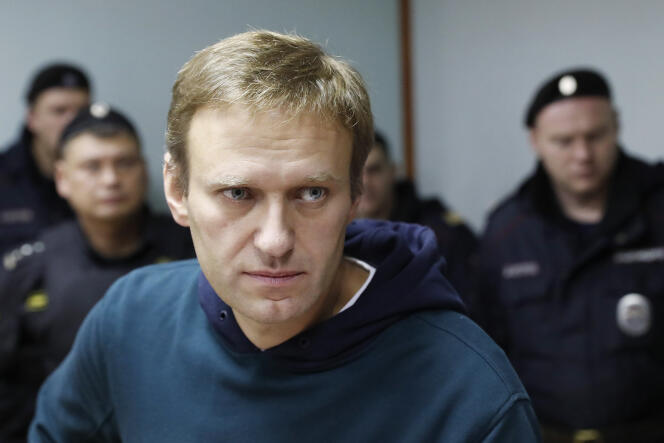 Alexeï Navalny, le 3 octobre à Moscou.