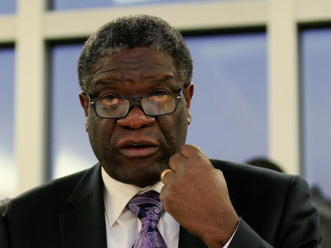 L’autre récipiendaire du prix Nobel de la paix, Denis Mukwege est connu pour sa pratique de la chirurgie réparatrice auprès des femmes victimes de viol de guerre en République démocratique du Congo.