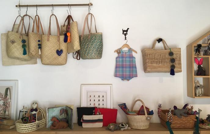 La boutique d’artisanat mexicain.
