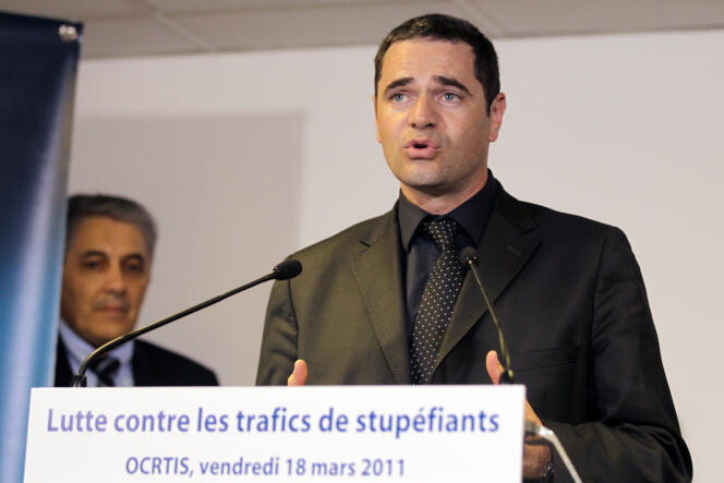 Francois Thierry, alors responsable de l’Office central pour la répression du trafic illicite de stupéfiants, le 18 mars 2011, à Nanterre.