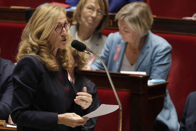 La ministre de la justice, Nicole Belloubet, le 3 octobre 2018 à l’Assemblée nationale.