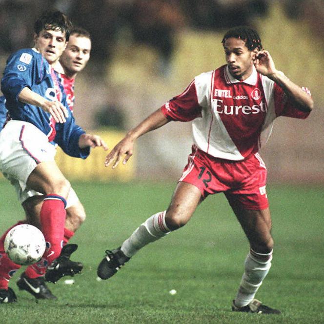 pochette panini neuve Football 97 🇫🇷 Thierry Henry Rookie n * 197
