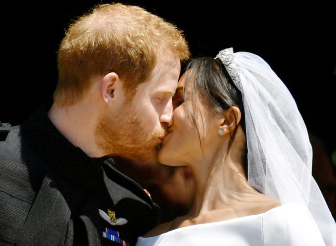 Le prince Harry et sa femme, Meghan Markle, attendent un ...