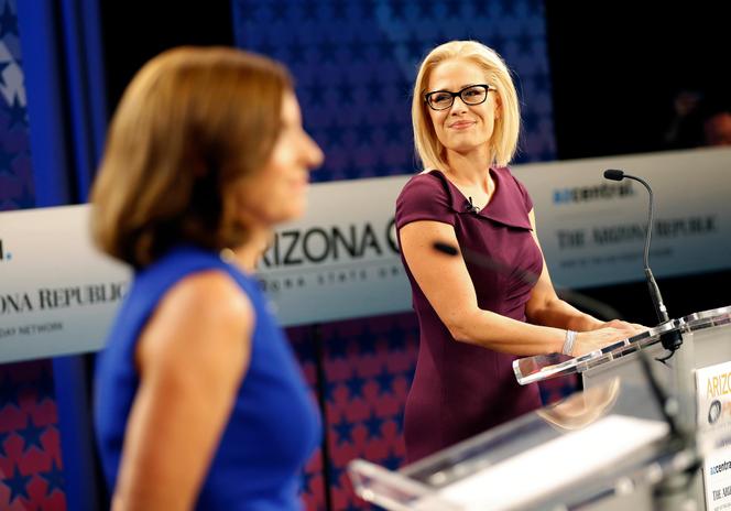 La républicaine Martha McSally et la démocrate Kyrsten Sinema s’affrontent pour reprendre le siège du républicain Jeff Flake, qui ne se représente pas.