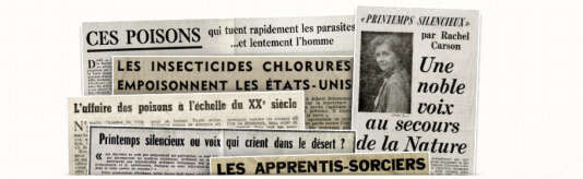 Sélection d’articles de presse publiés pour la traduction française de « Printemps silencieux », de Rachel Carson.
