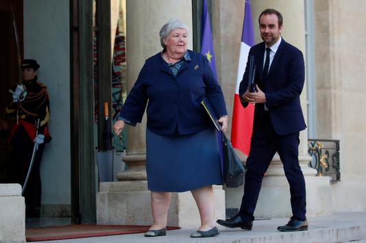 GONZALO SOURCES / REUTERS Jacqueline Gourault and Sébastien Lecornu, in October in Paris