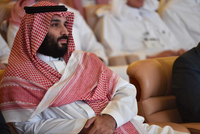 Le prince héritier saoudien, Mohammed Ben Salman, à Riyad, le 23 octobre.