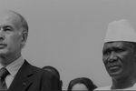 Le président français Valery Giscard d’Estaing et le président guinéen Ahmed Sekou Toure le 20 décembre 1978 en Guinée.