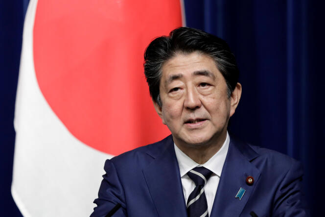 Shinzo Abe, premier ministre japonais, le 29 octobre à Tokyo.