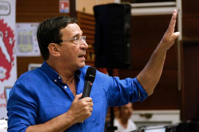 Philippe Gomès, leader du parti non indépendantiste Calédonie ensemble, le 30 octobre 2018. AFP / Theo Rouby