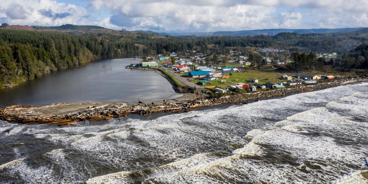 A Taholah, les Indiens quinault face à la montée des eaux