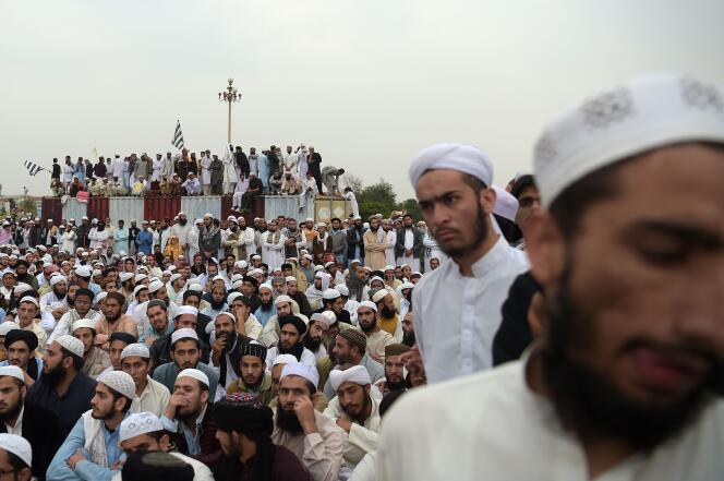Les islamistes ont manifesté par milliers à Islamabad le 2 novembre pour protester contre l’acquittement d’Asia Bibi.
