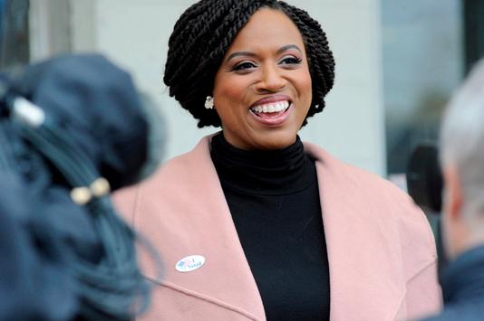 AFP Ayanna Pressley.