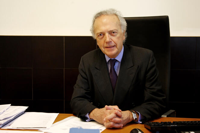 Edouard Carmignac, président  de la société Carmignac Gestion,  à Milan,  en 2009.