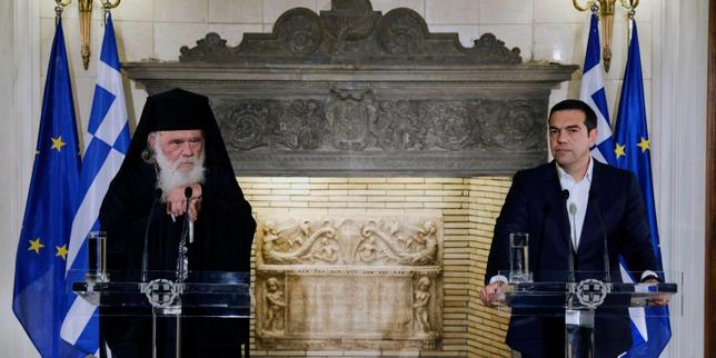 Tsipras et l’Eglise : un accord « historique » est signé entre l’Eglise grecque et l’Etat