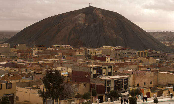 The former Jerada mining town in northeastern Morocco in December 2017.