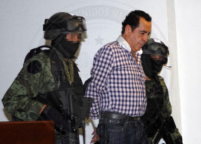 Héctor Beltrán Leyva, le 1er octobre 2014, avant son emprisonnement.