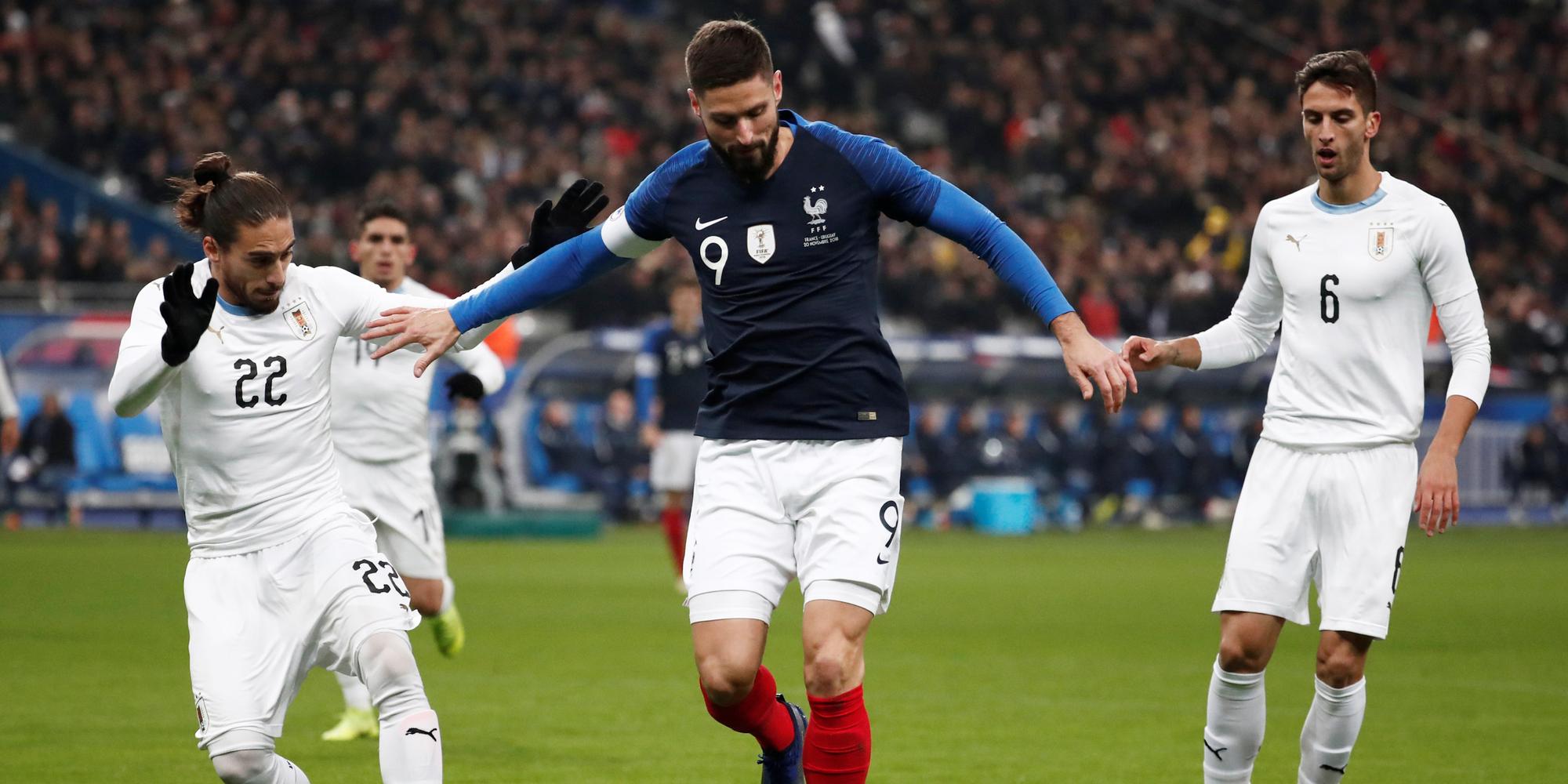 France Uruguay en direct les Bleus virent en tête
