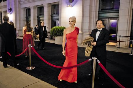 Kellyanne Conway et son mari George T. Conway III, en janvier 2017.