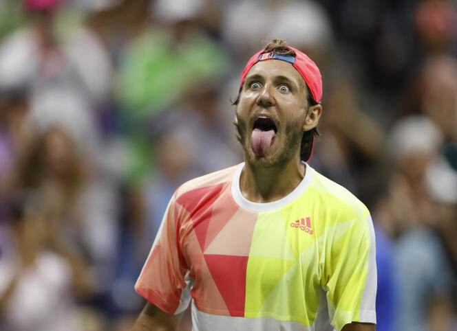 Le 4 septembre 2016, le visage de Pouille, regard exorbité, langue tirée, fait le tour de la presse, après sa victoire face à Nadal au tie-break du 5e set, en huitième de finale de l’US Open.