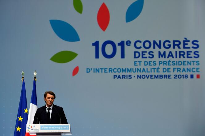 François Baroin, président de l’Association des maires de France (AMF), le 22 novembre.