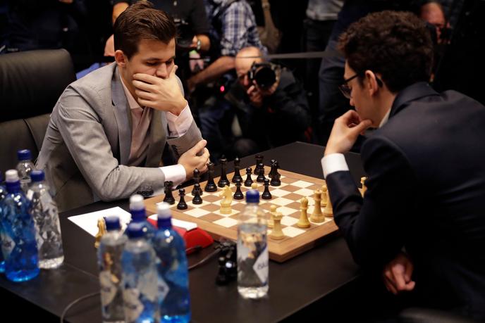 Norwegian Magnus Carlsen meets with US Fabiano Caruana on Wednesday (November 28th) in London.
