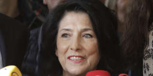 La nouvelle présidente géorgienne, Salomé Zourabichvili, le 28 novembre.