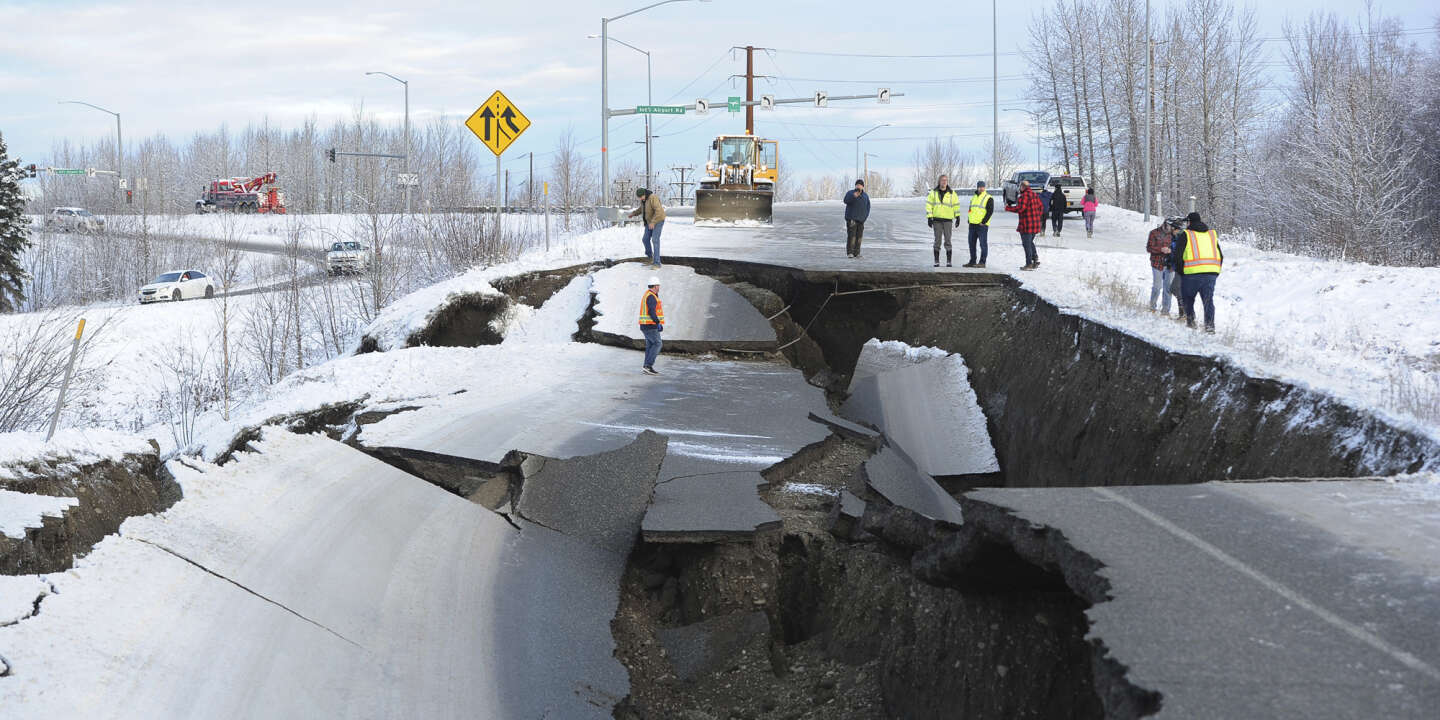 Le sud de l'Alaska secoué par un puissant tremblement de terre