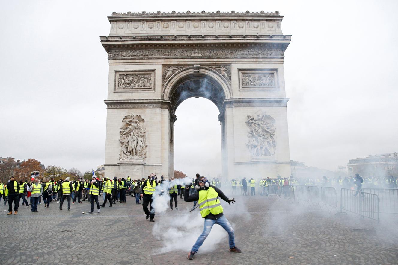 L’Arc de triomphe entièrement restauré, cinq mois après sa dégradation