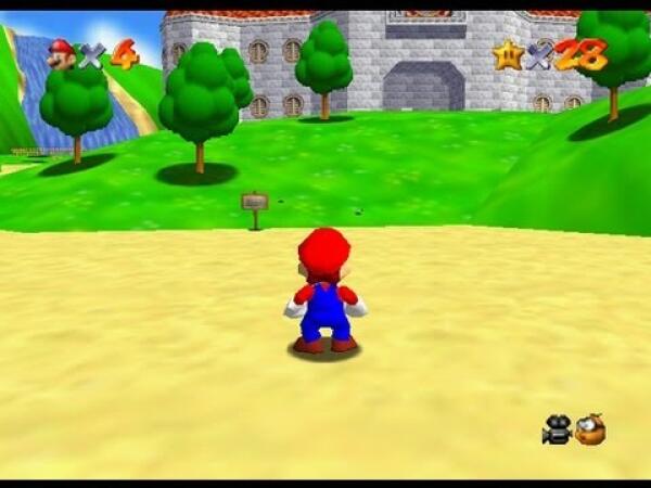 Les proportions de Mario ont dû être revues pour « Mario 64 ».