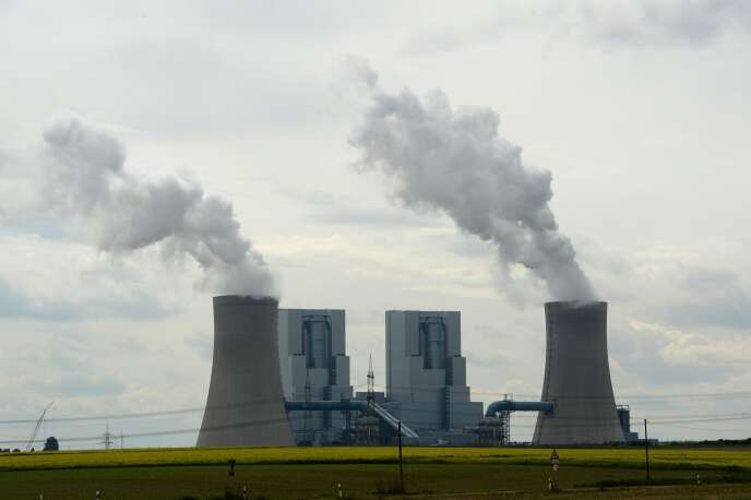 La centrale à charbon de Grevenbroich en Allemagne, en 2012.