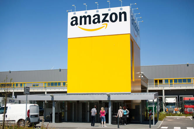 Un entrepôt d’Amazon en Allemagne.
