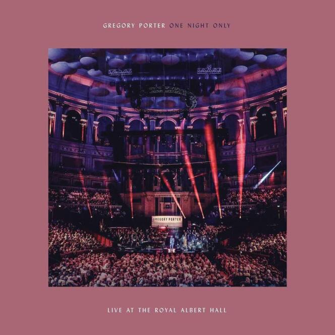 Pochette de l’album « One Night Only – Live at the Royal Albert Hall », de Gregory Porter.