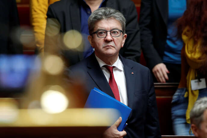Jean-Luc Melenchon à l’Assemblée nationale, le 11 décembre 2018.