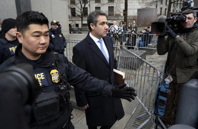 Michael Cohen à la sortie du tribunal fédéral de Manhattan, le 12 décembre 2018.